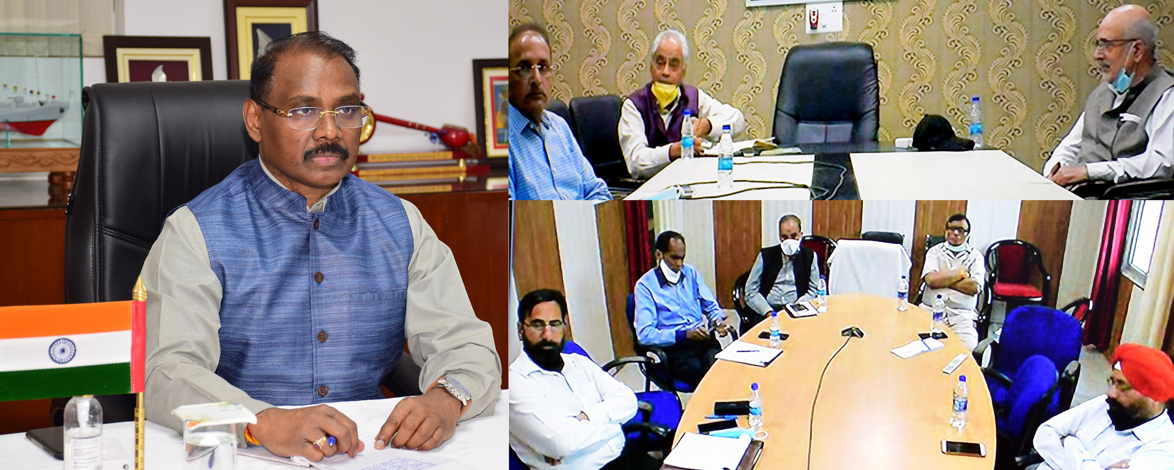LG interacts with Prominent Citizens, Educationists of Rajouri-Poonch