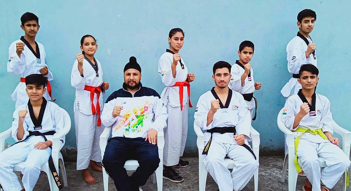 Poonch Academy excels in Online Poomsae