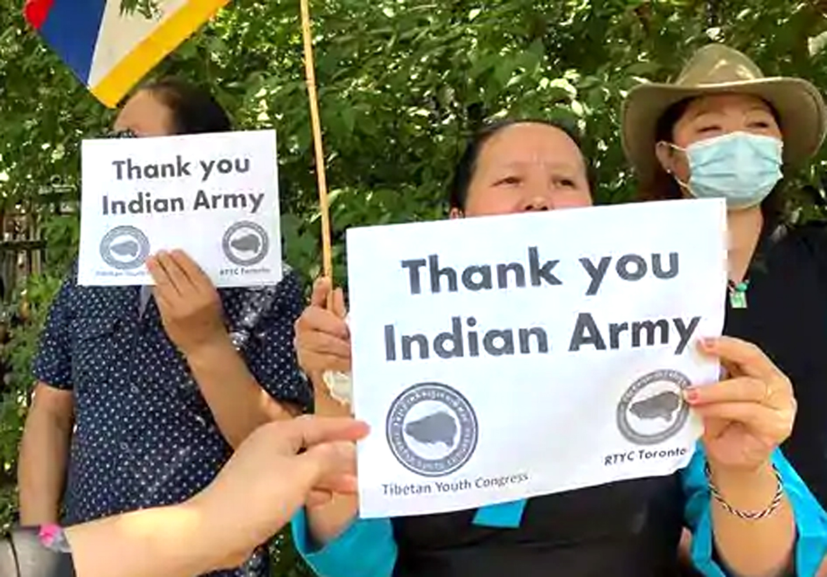 Massive protest held in Toronto against Chinese communist regime for its expansionist policies
