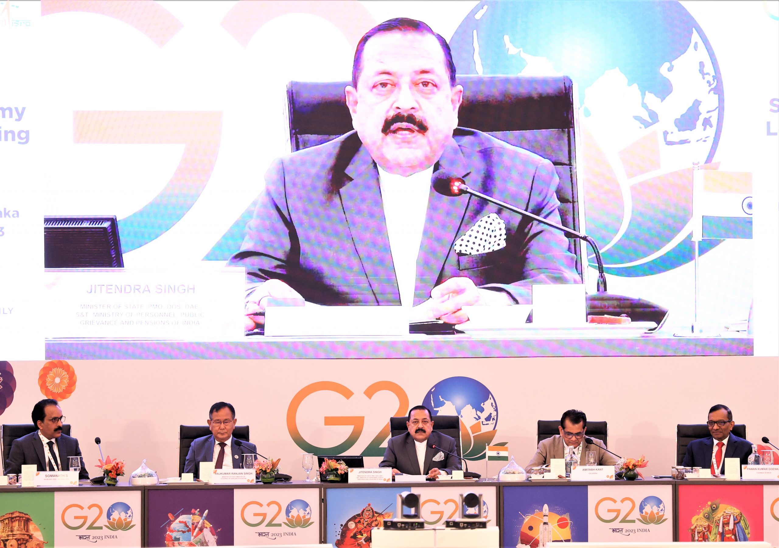 Dr Jitendra Singh inaugurates the G20 4th Space Economy Leaders Meeting (SELM) in Bengaluru