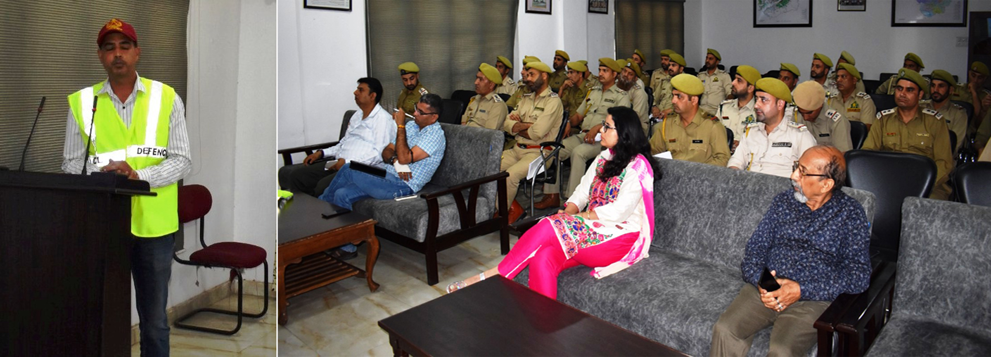 CIVIL DEFENCE, JAMMU INAUGURATED  05 DAYS CD TRAINING PROGRAMME.