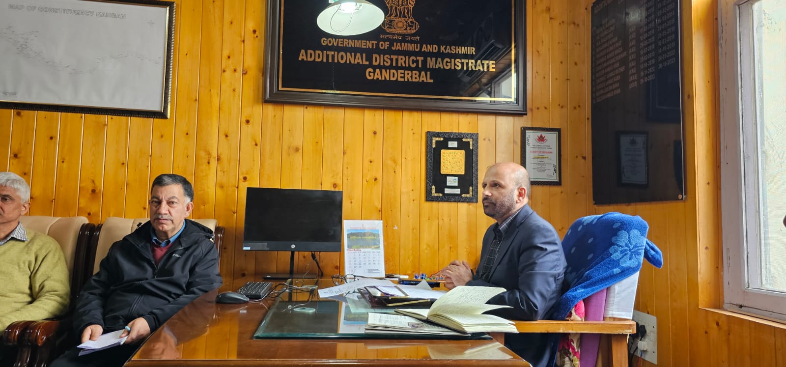 Status of grievances reviewed at Ganderbal.