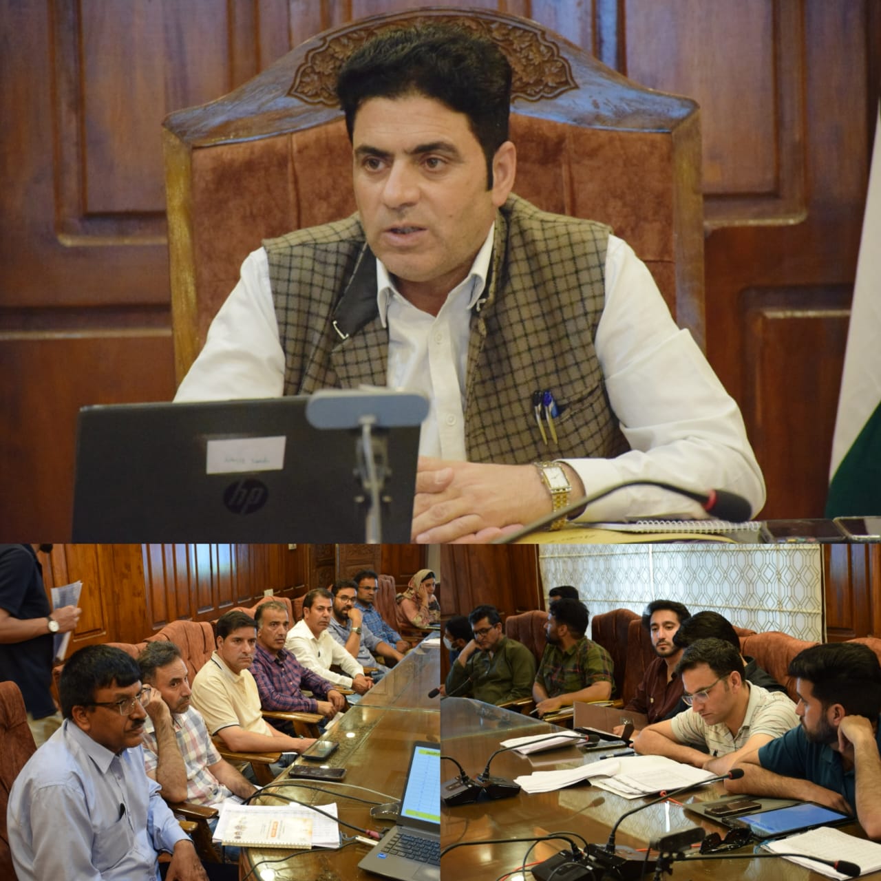 ADDC Bandipora reviews functioning of RDD.
