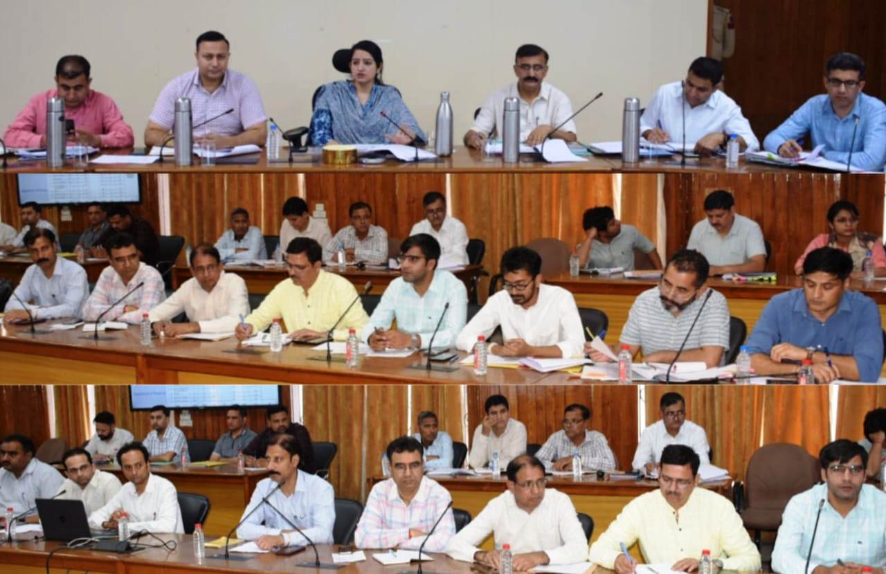 DC Udhampur reviews working of Revenue Department.
