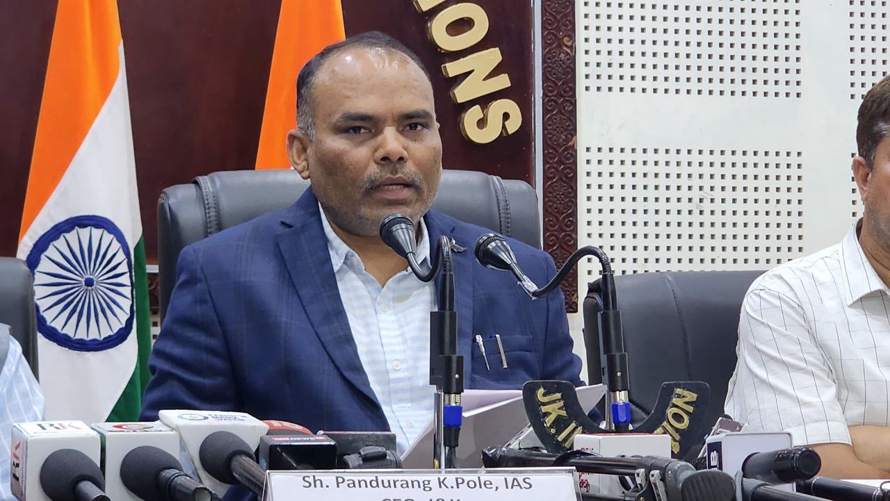 “Despite difficulties, people came in large numbers to cast vote”: Jammu and Kashmir chief electoral officer.