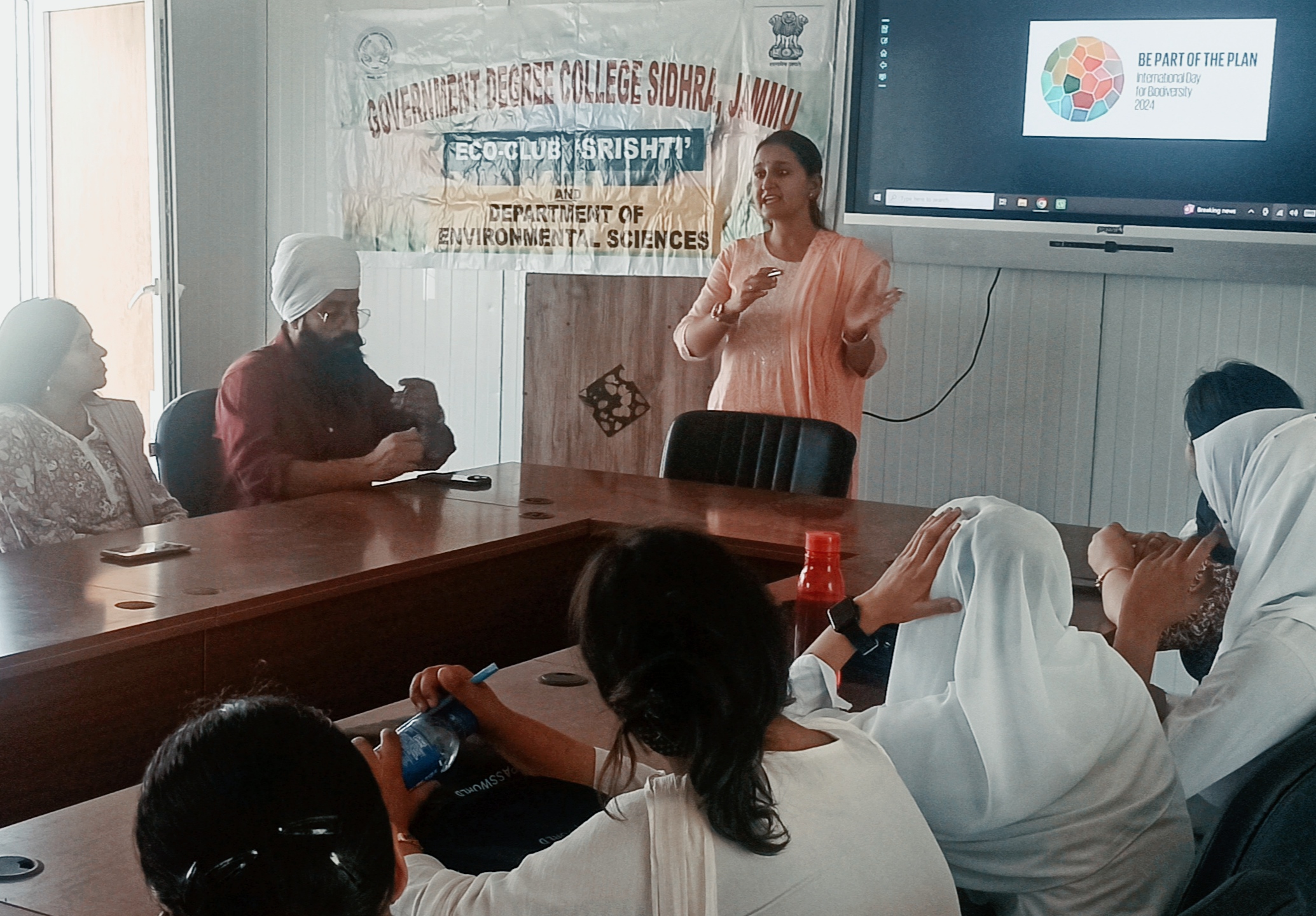 DEPARTMENT OF ENVIRONMENTAL SCIENCES GDC SIDHRA COMEMORATES INTERNATIONAL DAY FOR BIOLOGICAL DIVERSITY 2024.