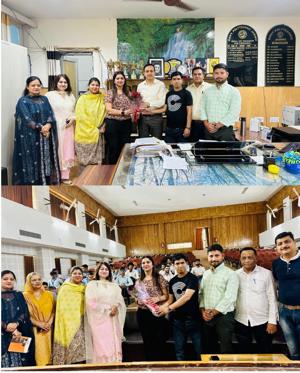 GOVERNMENT POLYTECHNIC JAMMU ORGANIZED EXPERT LECTURE ON OVERVIEW OF GLADNI GRID STATION JAMMU.