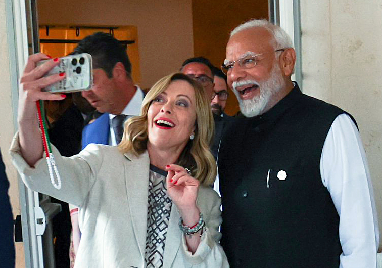“Hello from Melodi team”: Italian PM Giorgia Meloni shares video with PM Narendra Modi.