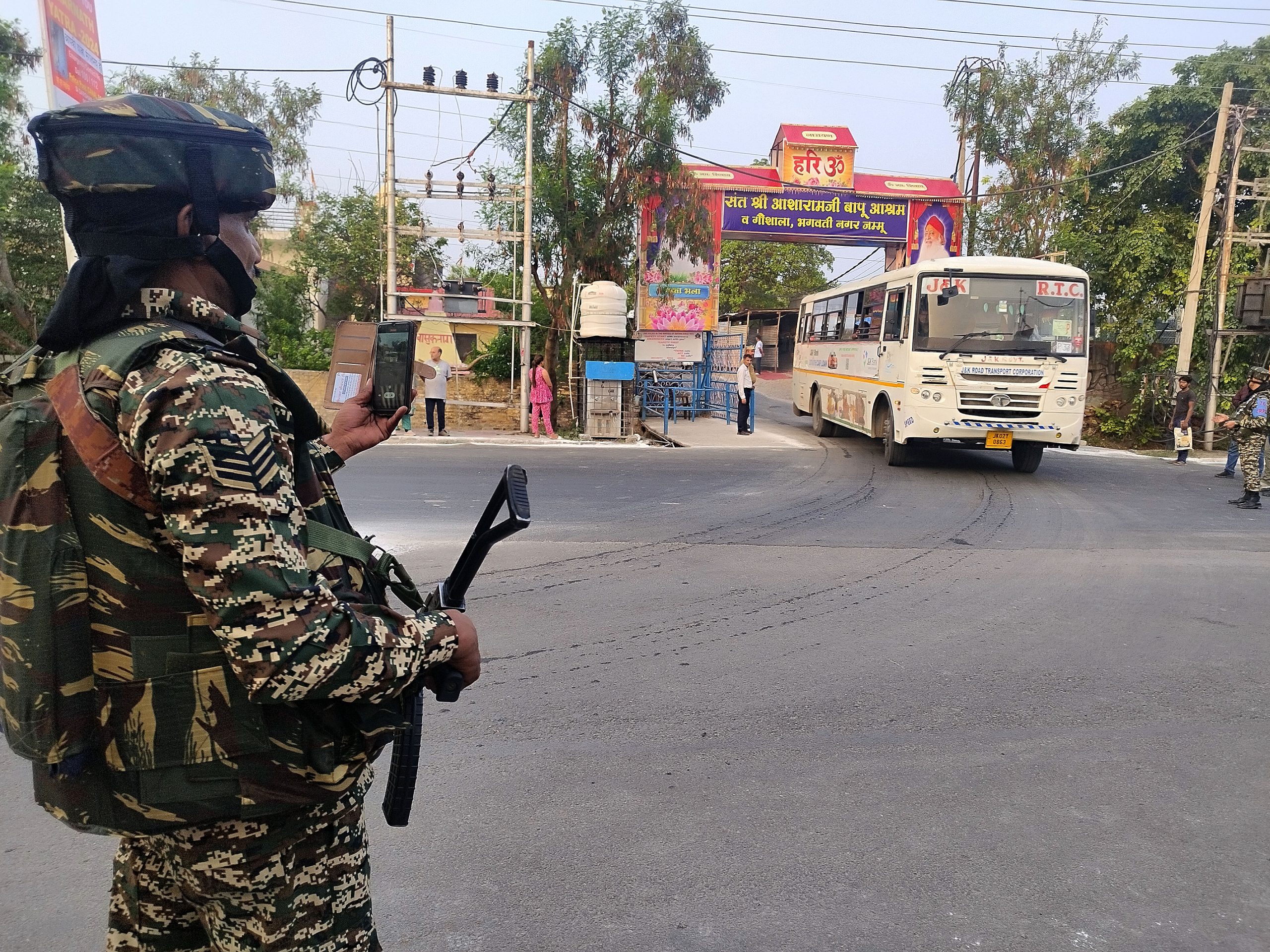 Security heightened as 52-day Amarnath Yatra started today.