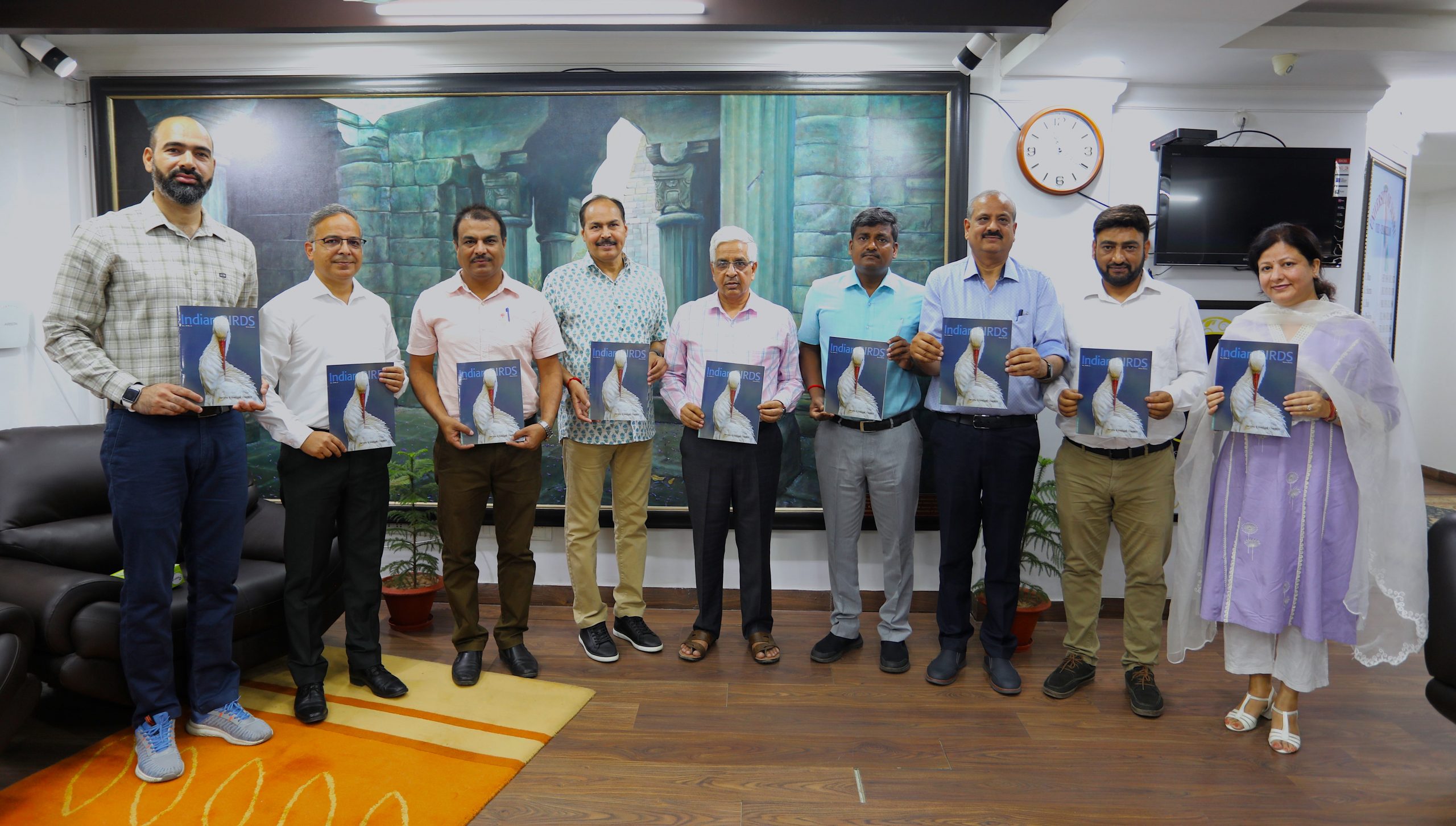 Checklist of Birds of Jammu and Kashmir released by Vice Chancellor, University of Jammu.