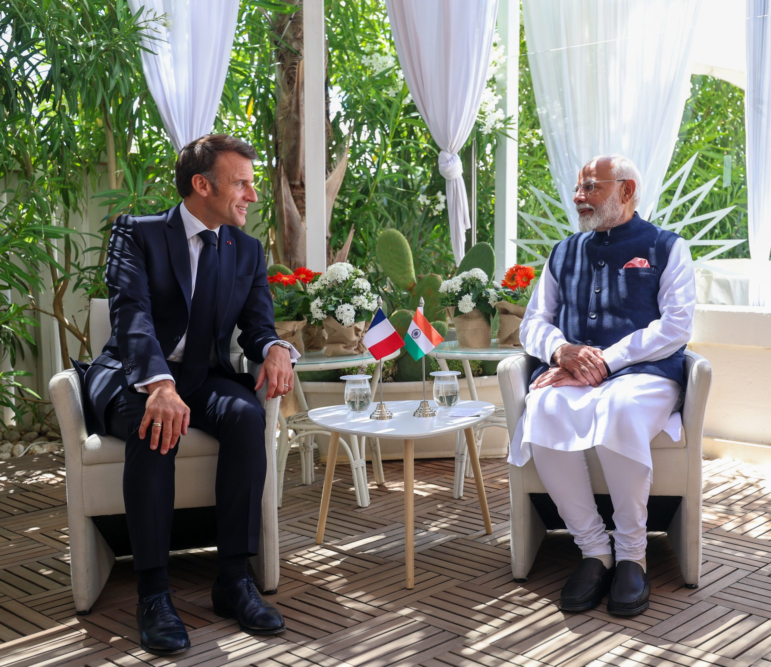 PM Modi, Macron agree to deepen defence cooperation with focus on ‘Make in India’.