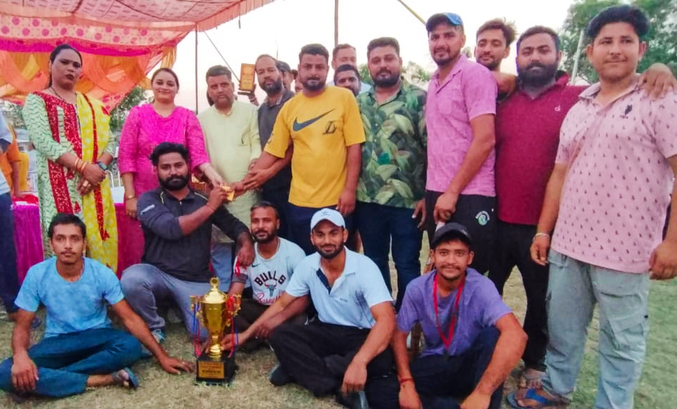Bhurechak Triumphs in Jai Raja Paidh Cricket Tournament.