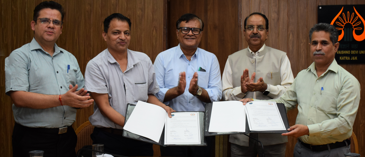 Memorandum of Understanding signed between SMVDU and SKUAST.