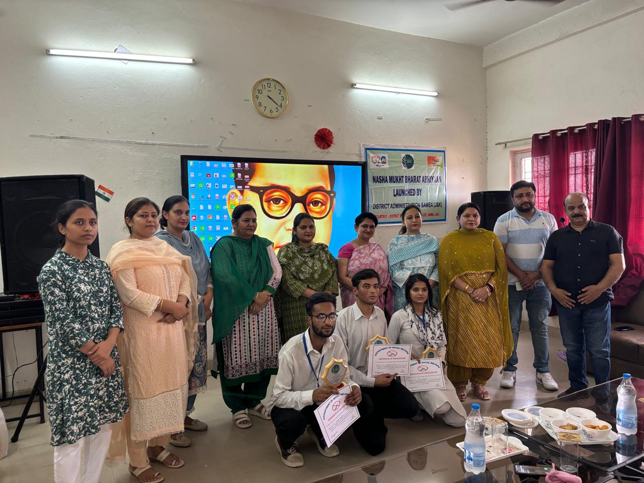 GDC Vijaypur celebrates International Day against Drug Abuse and Illicit Trafficking.