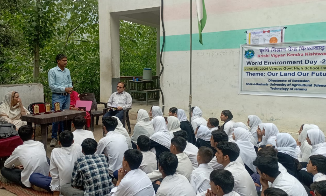 KVK Kishtwar Celebrates World Environment Day.