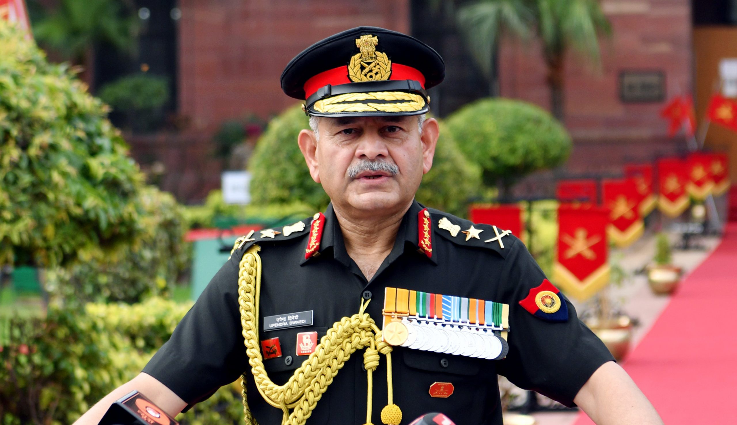 Army Chief General Upendra Dwivedi to visit Jammu today, review security situation.