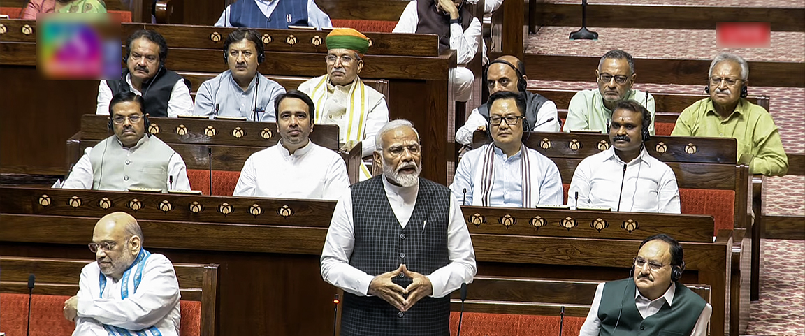 “Govt making continuous efforts to normalise situation in Manipur”: PM Modi in Rajya Sabha.
