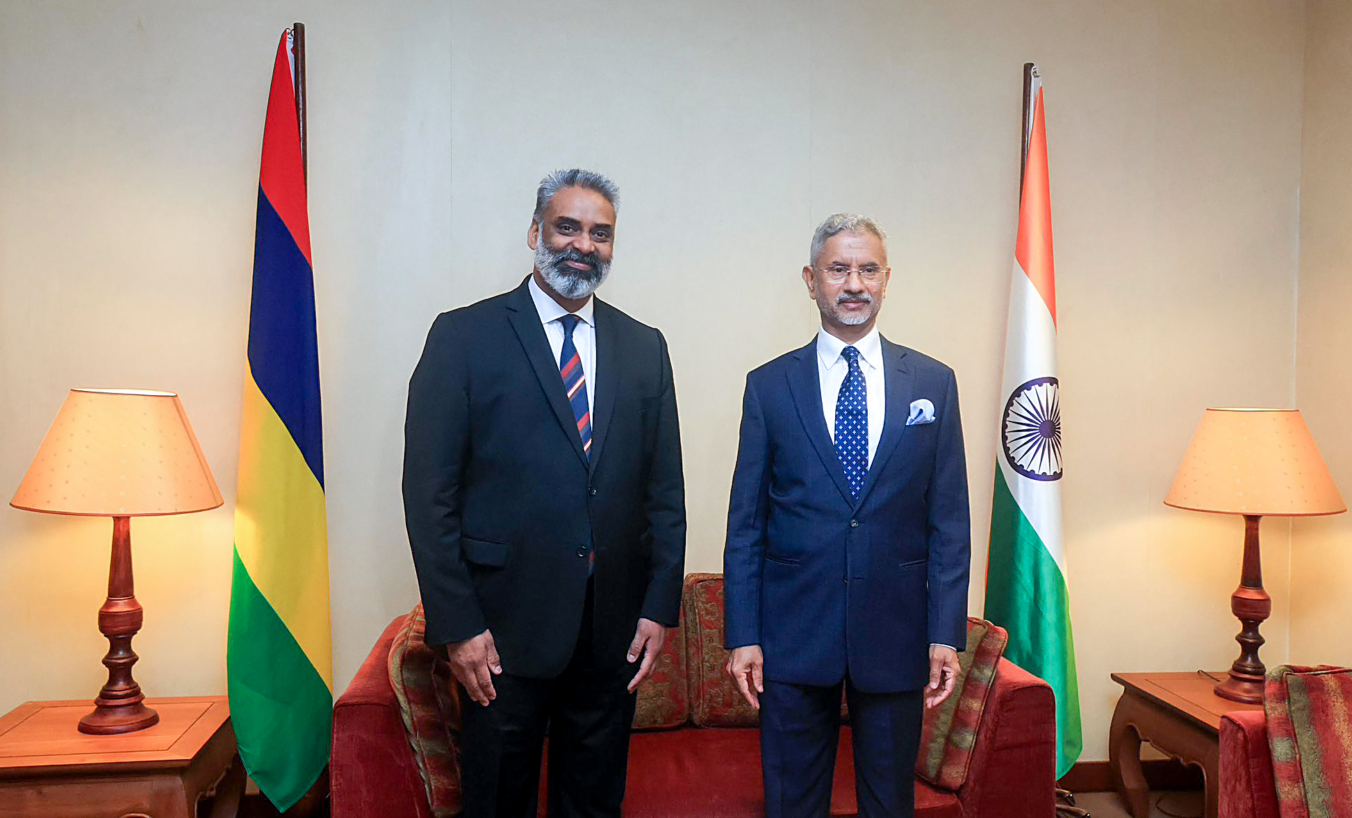“Look forward to productive engagements”: Jaishankar upon arrival in Mauritius.