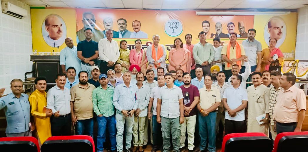 Party workers should focus on the welfare schemes and achievements of the Central and UT Govt: Ashok koul.