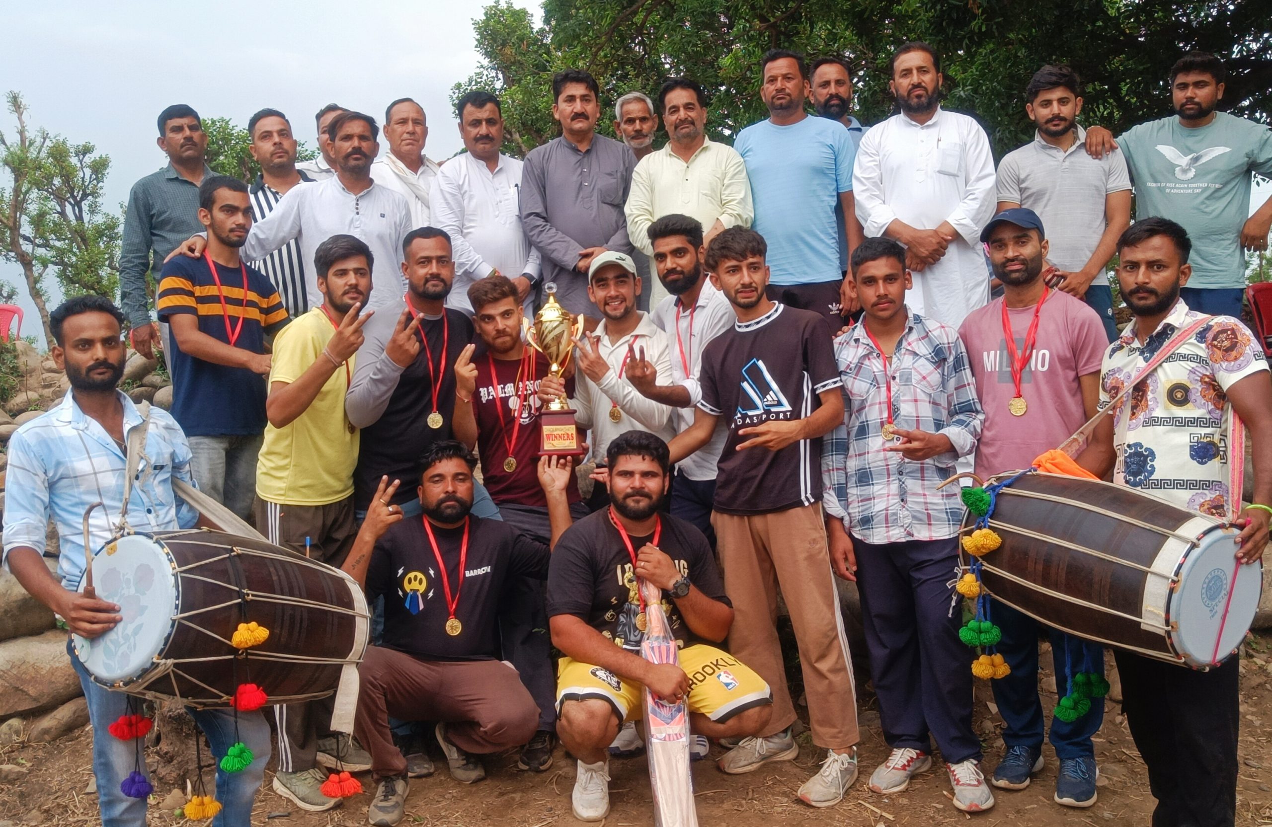 Bholenath Cricket Club Lifts the Final of 3rd Ragubir Memorial Cricket Tournament.