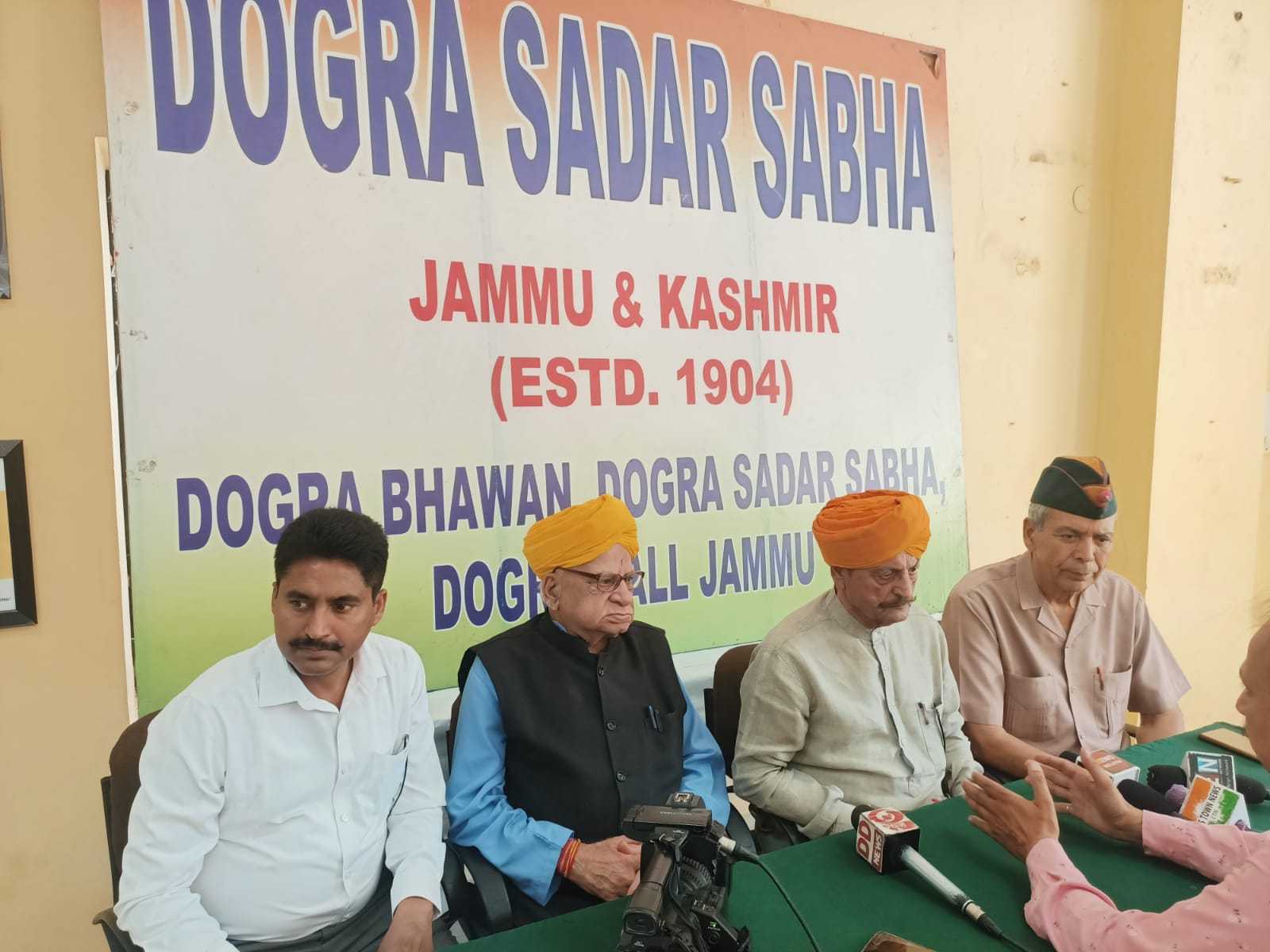 Dogra Sadar Sabha suggests Effective Measures against terrorism in Jammu region.