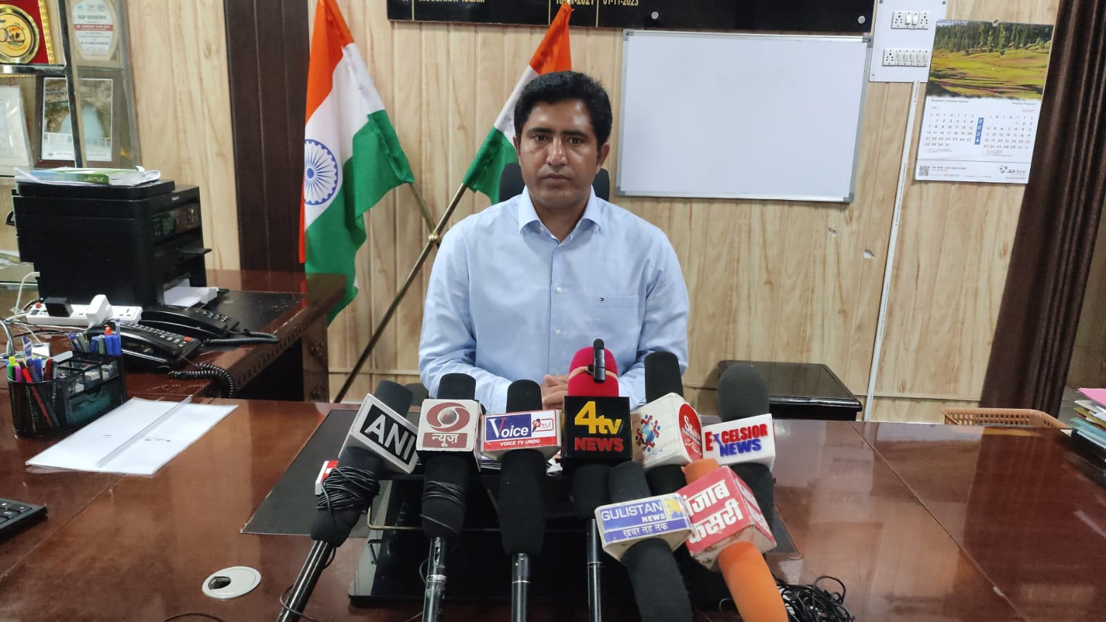 DEO Ramban briefs media on 2nd SSR of Photo Electoral Roll