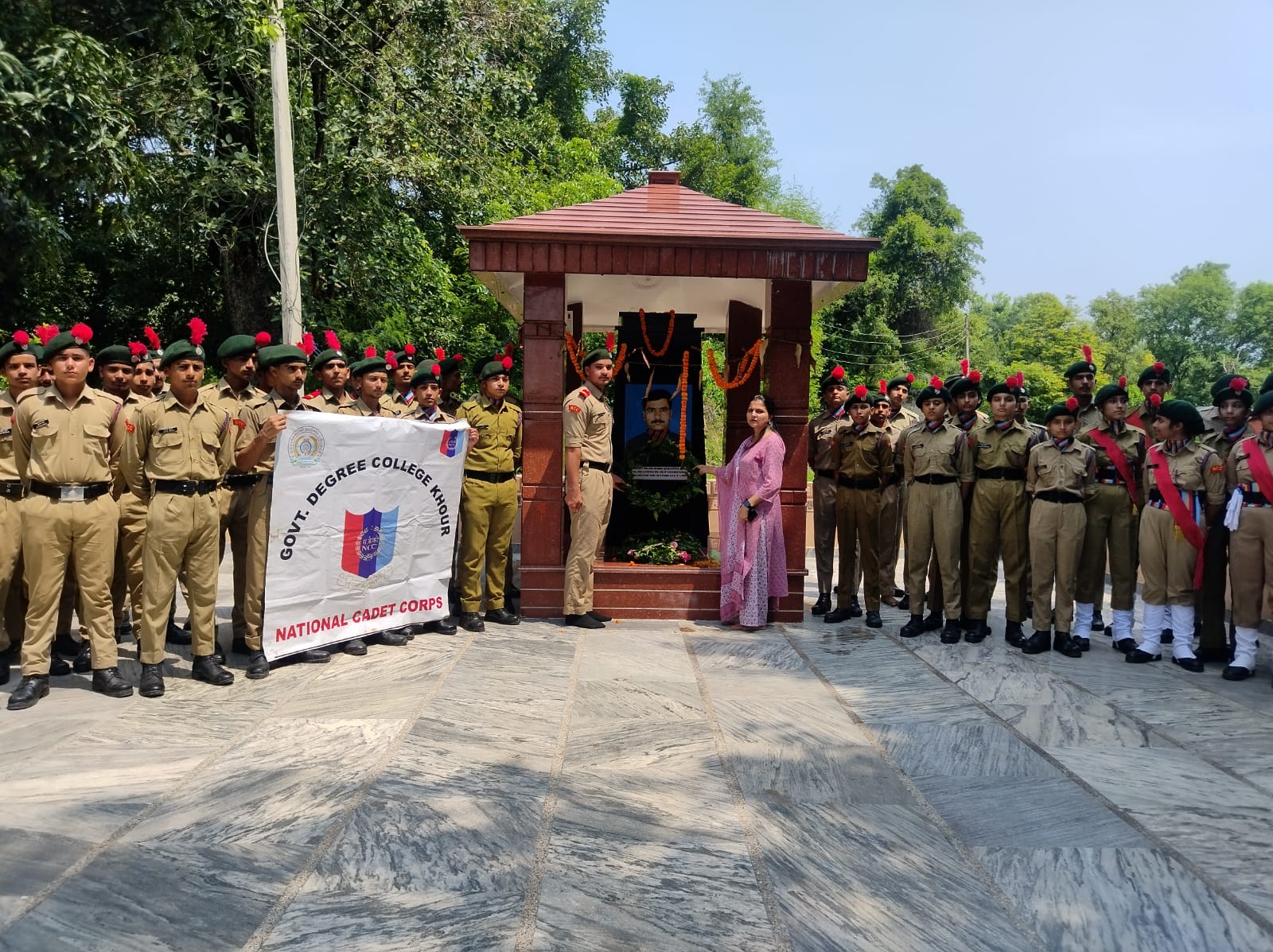 GDC Khour Commemorates Kargil Vijay Diwas with zeal and Enthusiasm